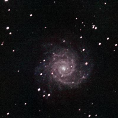 Galaxie M74, 43 poses de 60 secondes