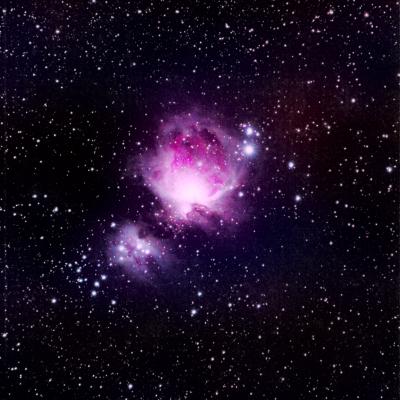 M42, Nébuleuse d'Orion 39 poses de 60 secondes